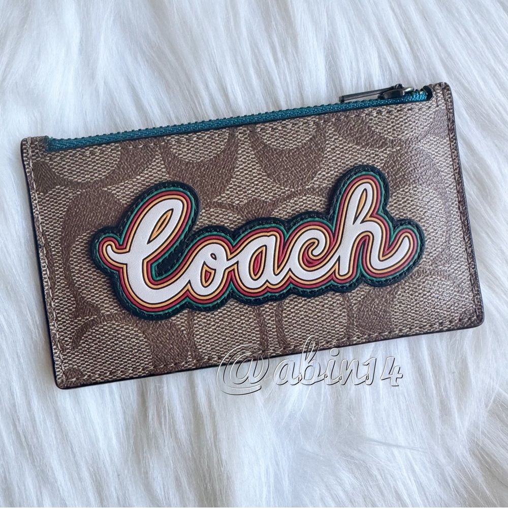 Coach Zip Card Case Holder